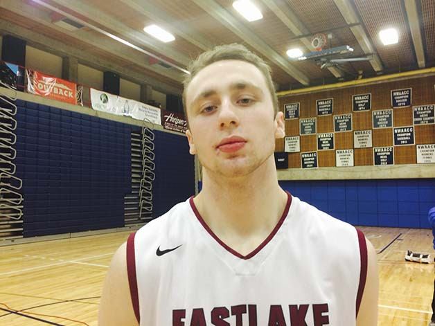Eastlake Wolves senior forward Ethan Thompson is a force in the paint and on the perimeter for his squad.