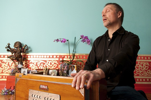Girish plans to perform his eclectic chants at Terra Yoga.