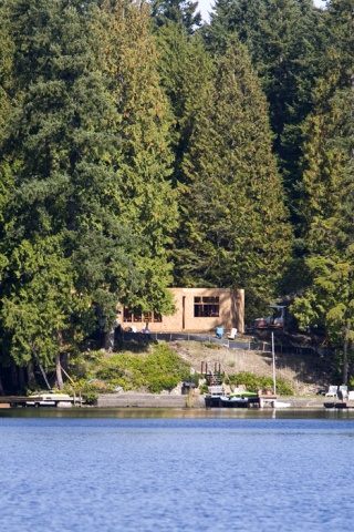 This home was under construction on Beaver Lake this week. A new low impact development ordinance approved by the Sammamish City Council was designed in an effort to help protect streams