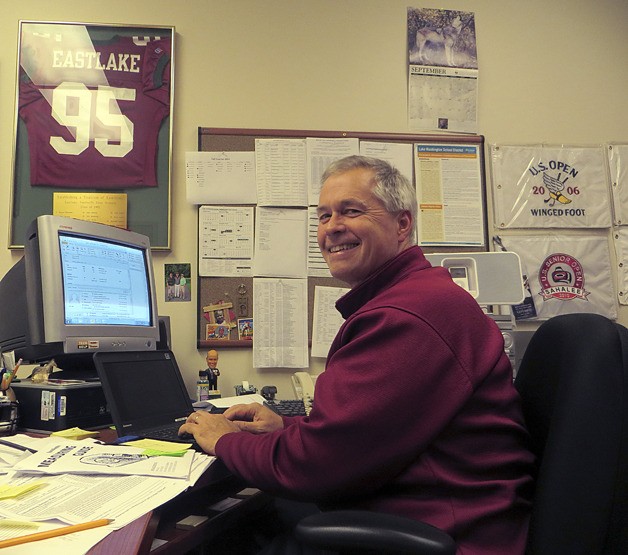 Pat Bangasser served as athletic director at the junior high level for more than two decades before coming to Eastlake.