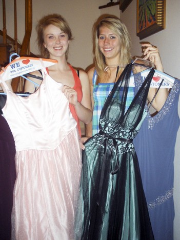 Liberty High School seniors Alli McDonald and Kate Borgnes started 'Prom Dreams... Pass It On' so young women could enjoy their senior Prom without being troubled by financial pressures.