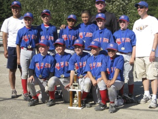 The Issaquah Redhawks captured the U-10 Summer Knights IV baseball championship July 27 in Federal Way. After three games of pool play