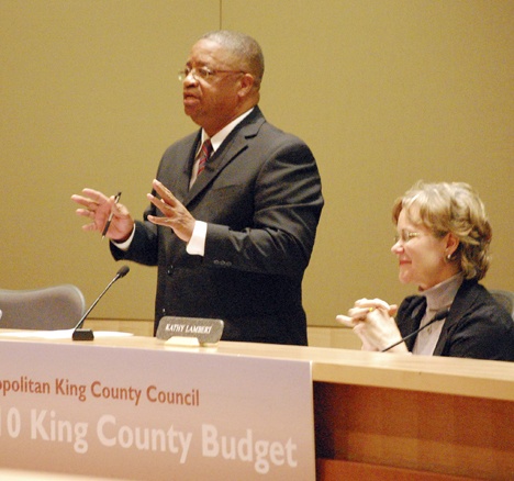 King County Councilmember Larry Gossett