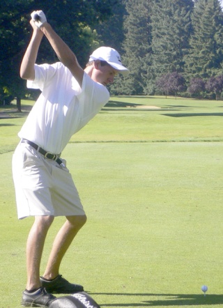 Kevin Penner went into Thursday's final round of the 4A state golf tournament with a three-shot lead.