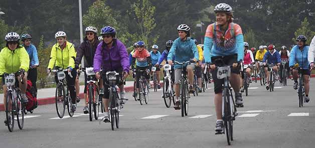 Cycle the WAVE riders get started in Issaquah this year.