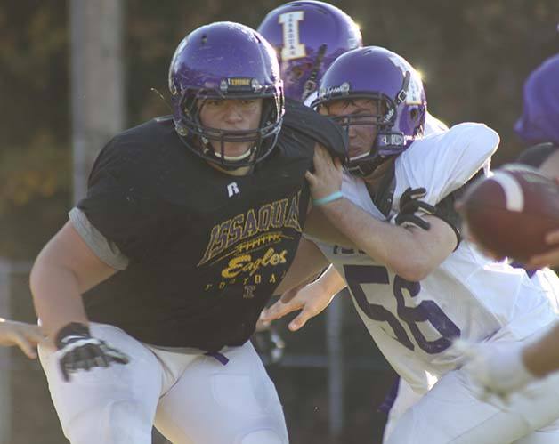 Issaquah's Shay Dingfelder hopes to beat the Spartans in his final prep season.