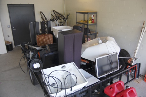 As well as thousands of dollars worth of suspected stolen goods including musical equipment