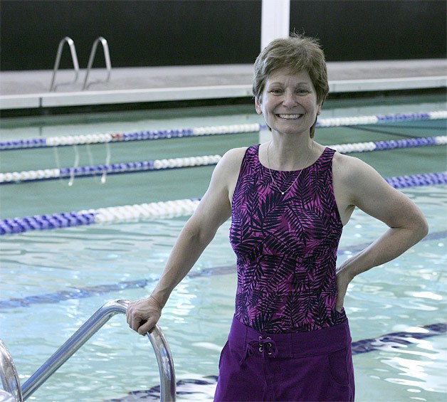 Luann Sparks has been teaching aquatics classes in Issaquah for 18 years.