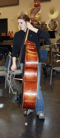 String bass player Melissa Boyer