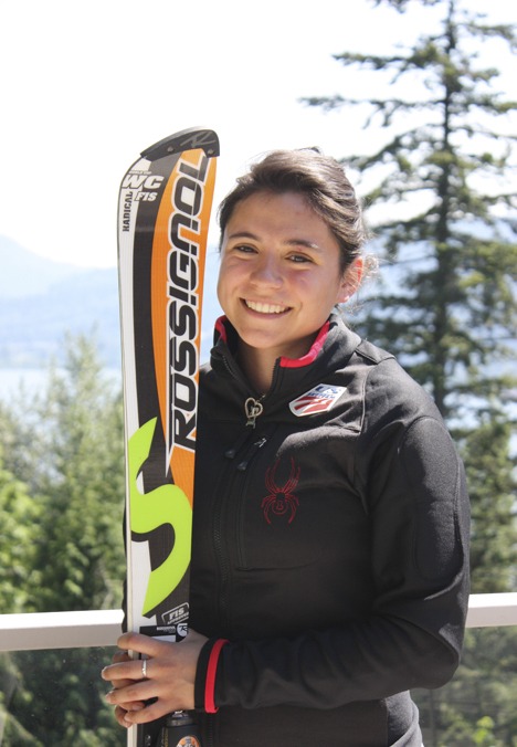 Skyline junior Vanessa Berther was named to the U.S. ski team in May.