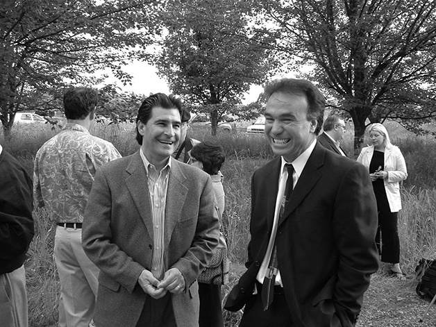 Ben Yazici with Ron Bayley