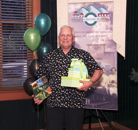 Bill Bergsma was recognized for his outstanding contribution to the Issaquah community when he was named the Issaquah History Museums Volunteer of the Year on May 13.