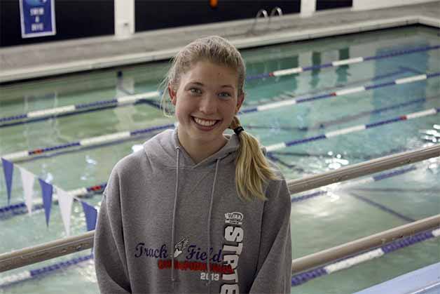 Issaquah senior Gabrielle Gevers has state appearances in the pool and on the track.