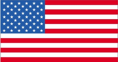 The U.S. flag. The Pledge of Allegiance is commonly recited while standing and placing the right hand over the heart-area of the chest