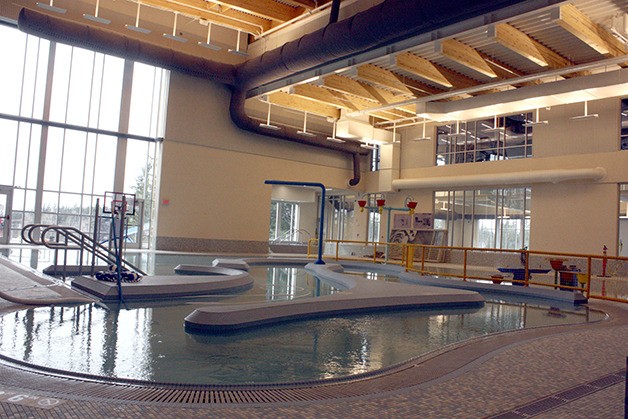 Crews filled the Sammamish Community and Aquatic Center’s pools a few weeks back
