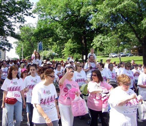 The Susan G. Komen 3-Day for the Cure 3-Day walk offers women