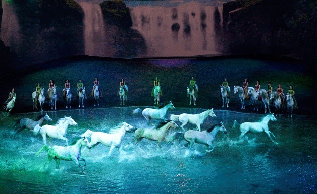 Horses and humans come together in Cavalia Odysseo.