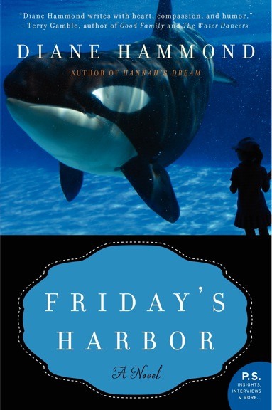 The cover of 'Friday's Harbor' by Diane Hammond. Hammond's fictional piece is based on her experience with Keiko the whale.