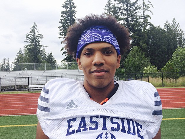 Eastside Catholic Crusaders football player Hunter Bryant will play for the University of Washington in the fall of 2017.