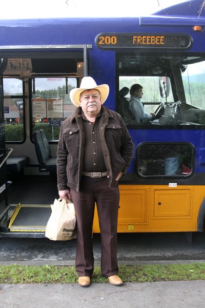 Fred Quiroz is a frequent rider of Route 200