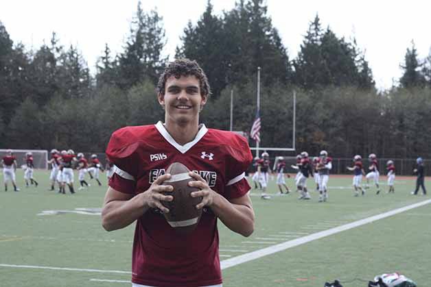 Eastlake quarterback Blue Thomas played at Kentwood during his freshman season