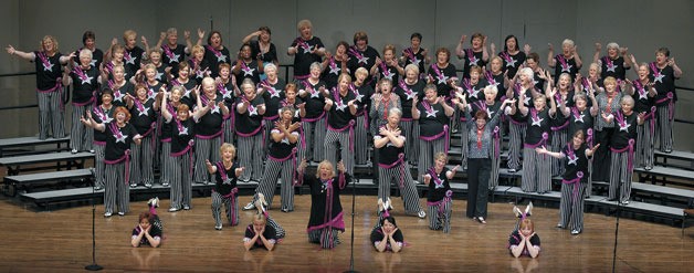 Pacific Sound Chorus won all four categories in the regional competition.