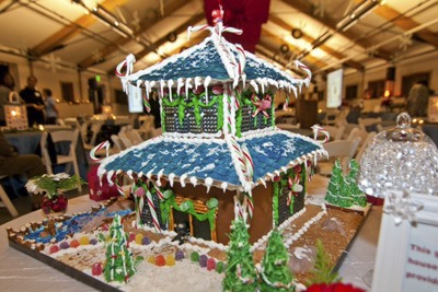 This pagoda style gingerbread home was featured in last year's YWCA 'Home Sweet Homes' event.