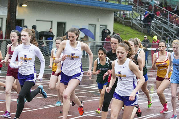 Issaquah athletes battled competitors and the elements at the Liberty Invite
