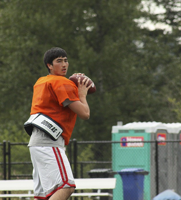 Eastside Catholic quarterback Harley Kirsch will be back at the controls of the offense