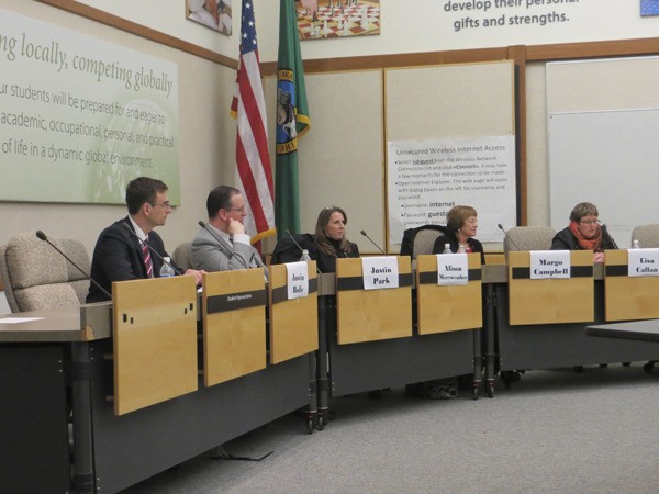 Initial candidates for the seat on the Issaquah School Board are