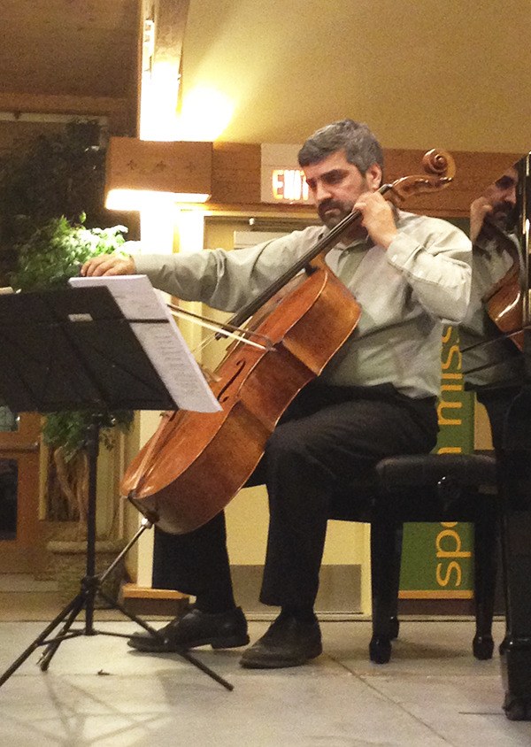 Rajan Krishnaswami performs at the Sammamish Arts Commissions 'Simple Measures' concert on March 18.