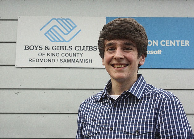 Eastlake High School freshman Tyler Zangaglia was named runner-up for the Boys & Girls Clubs of King County Youth of the Year award in February.