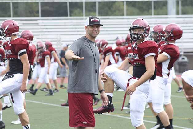 New Eastlake head coach Don Bartel has brought an excitable attitude to the Wolves.