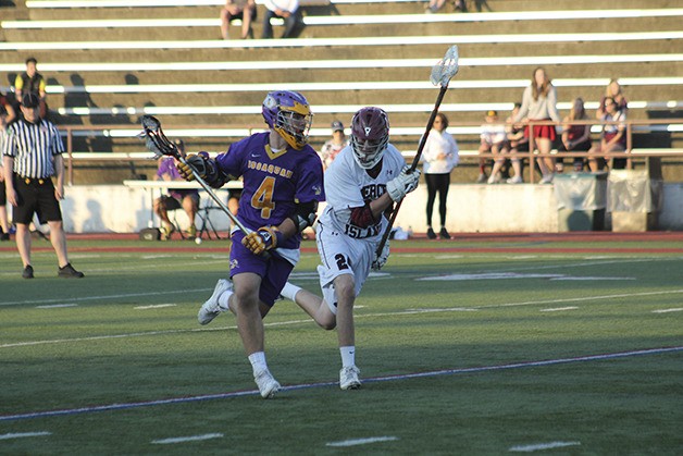 Georgtown University bound Issaquah lacrosse player Mikey Giannopulos