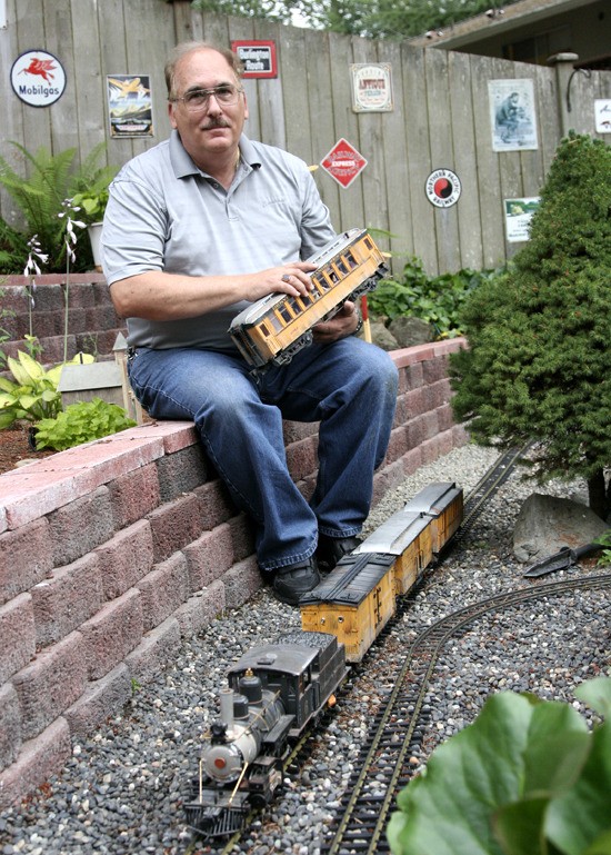 Tom Gilchrist helped start the Issaquah Train Show about 5 years ago. The annual show is Aug. 13 this year.