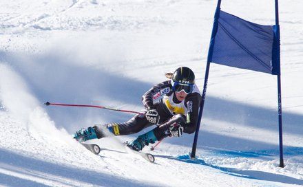 Eastside Catholic graduate Brooke Wales has aspirations of making the Olympic Ski Team in 2014. She is pictured here in a race during the spring season in 2011.