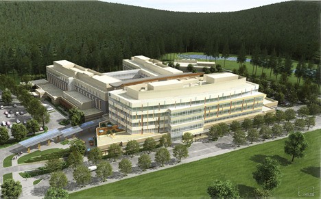 Artistic rendering of Issaquah's future Swedish Medical Center.
