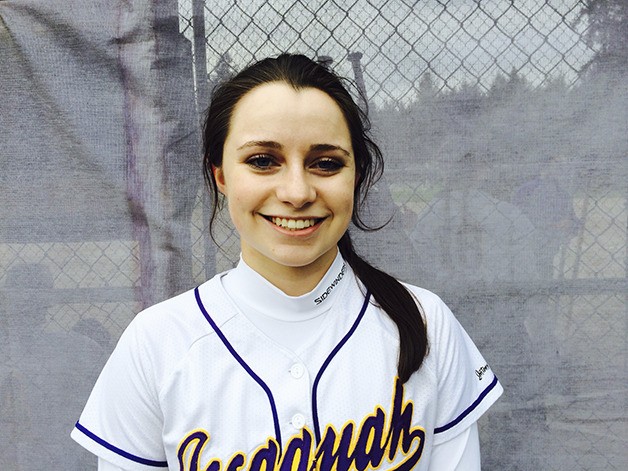 Issaquah Eagles catcher Michelle Fowler will play softball at Pomona College in southern California in 2016.