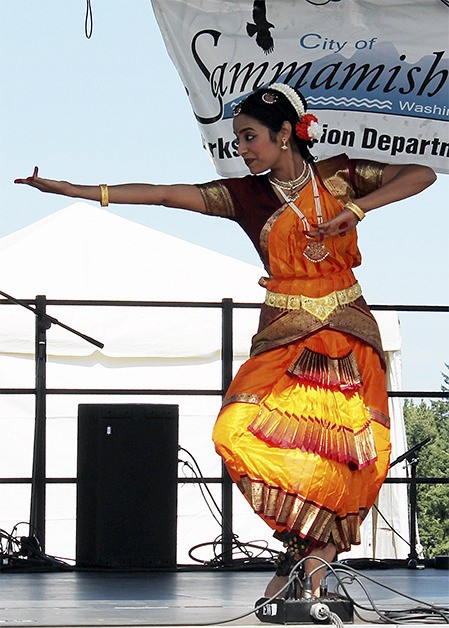 A “From Within Nucleus” dancer performs at last year’s Sammamish Days. From Within Nucleus is a local