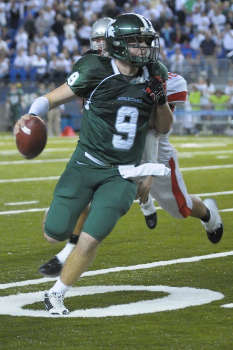 Jake Heaps was named the Washington Associated Press Player of the Year for the second straight year.