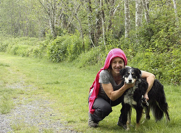 Long-time Sammamish resident Shira Paul and her dog Peetee frequent Evans Creek Preserve about four times a week. They were out Tuesday