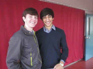 Jake Nicholson (left) and Rohan Waghani (right)