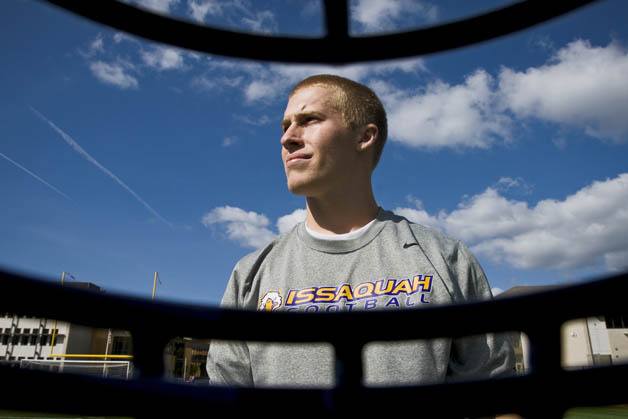 Issaquah High School senior Blake Miller had to give up football after suffering the sixth concussion of his life in June.