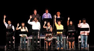 'Take me America' started off as a staged reading at Village Theatre and will be part of the Mainstage season for 2011-12.