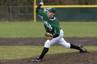 Skyline's Adrian Sampson struck out 11 Issaquah batters in six innings of work Monday afternoon.
