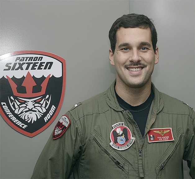 Lt. j.g. Kyle Atakturk is a pilot with VP-16