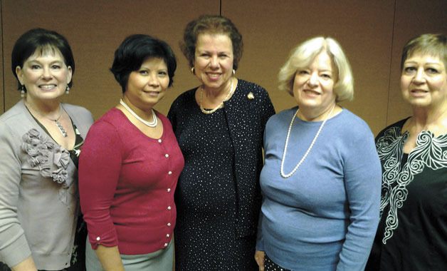 The Issaquah Women's Club's new officers are