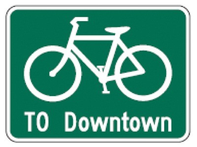 Wayfinding signs like this one will soon be appearing along bike paths in Issaquah and the Eastside.
