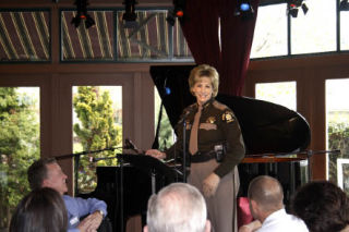 King County Sheriff Sue Rahr spoke last week at the Sammamish Chamber of Commerce about upcoming cuts facing her department. Rahr also is asking for support of an amendment that she has proposed to the county charter.