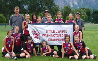 The Sammamish 11- and 12-year-old softball team finished second in state last week in Walla Walla.